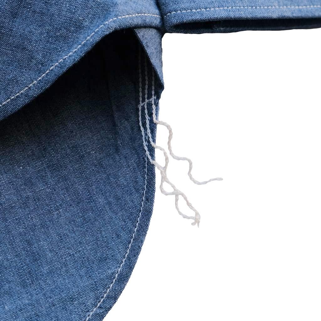 Momotaro 5oz. Selvedge Chambray Work Shirt