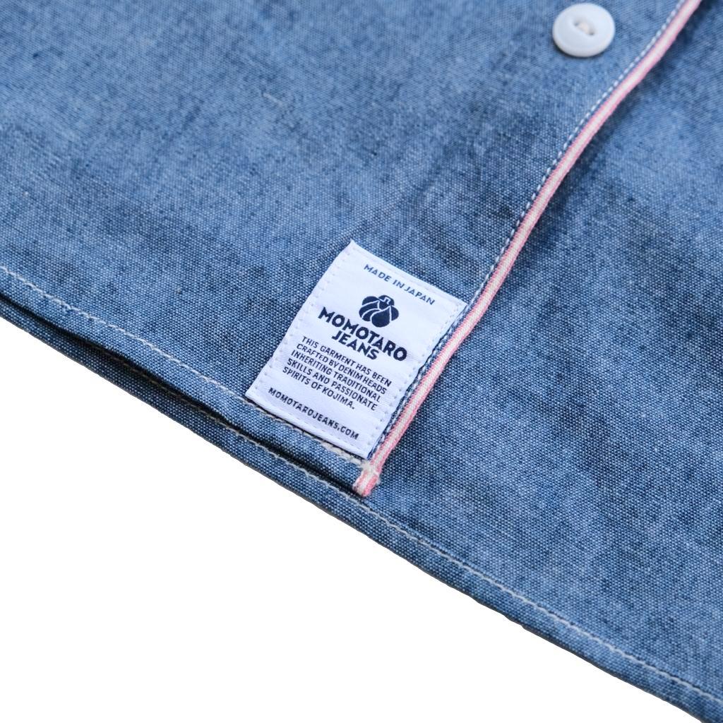 Momotaro 5oz. Selvedge Chambray Work Shirt