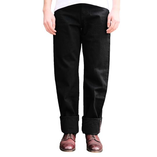 Momotaro "Classic" Black Selvedge Jeans (Regular Straight)