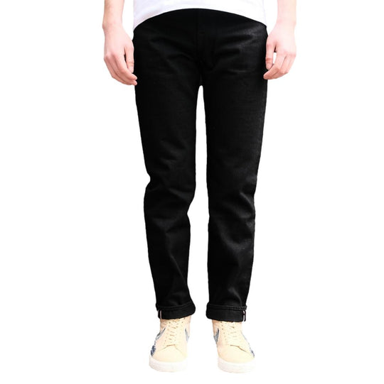 Momotaro "Classic" Black Selvedge Jeans (Tapered)