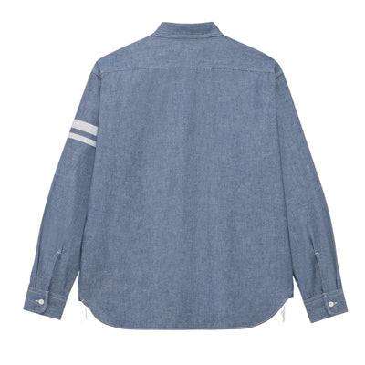 Momotaro GTB Selvedge Chambray Work Shirt