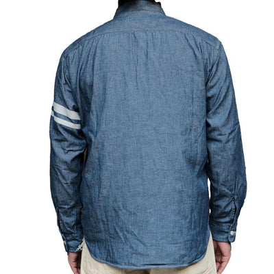 Momotaro GTB Selvedge Chambray Work Shirt