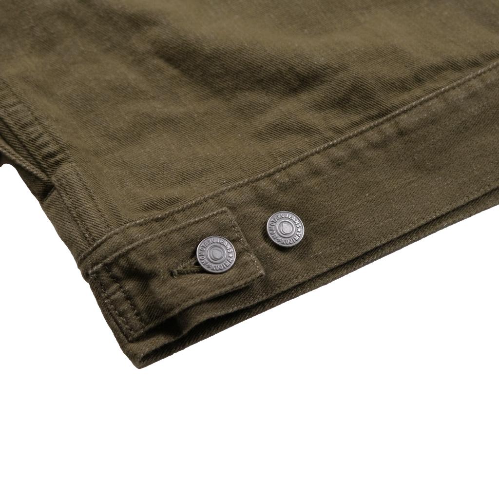 Momotaro 10.5oz. Olive Selvedge Jacket - Okayama Denim