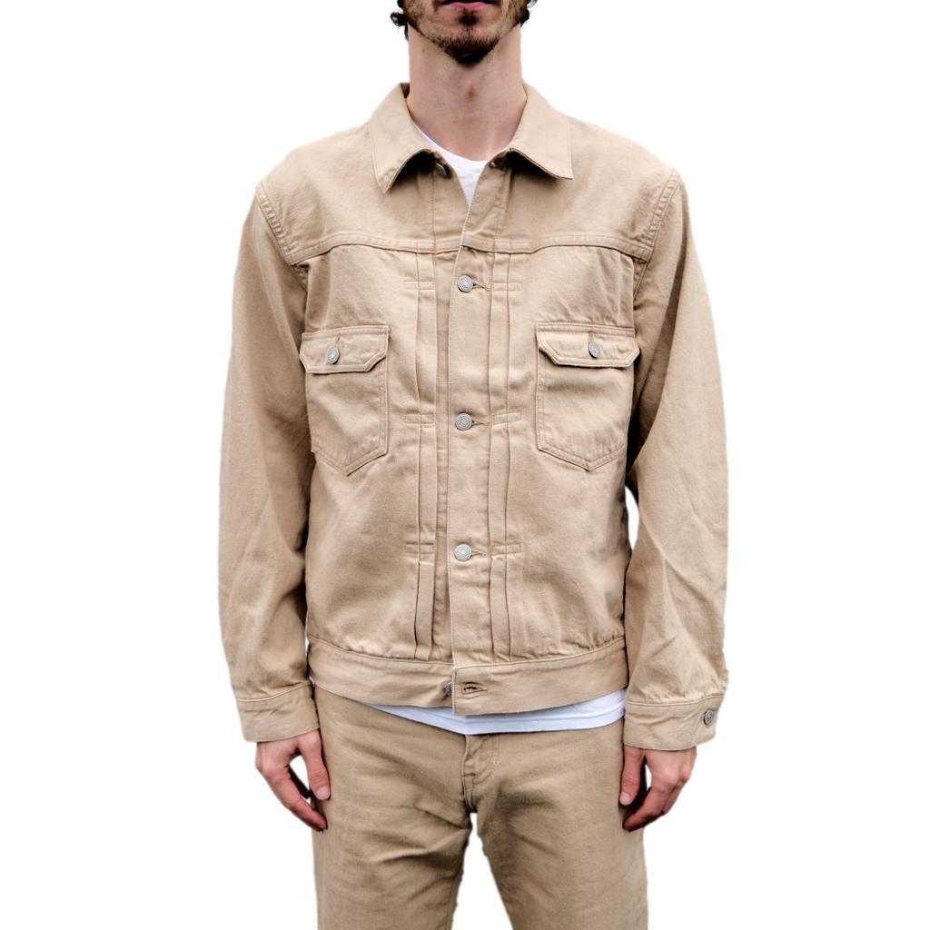 Momotaro 13.5oz. Kakishibu Dyed Selvedge Jacket - Okayama Denim