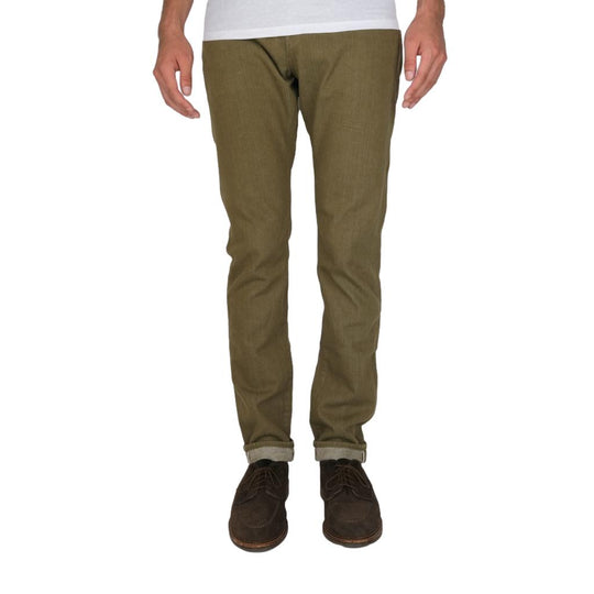 Momotaro 10.5oz. Olive Selvedge Jeans (Slim Tapered)