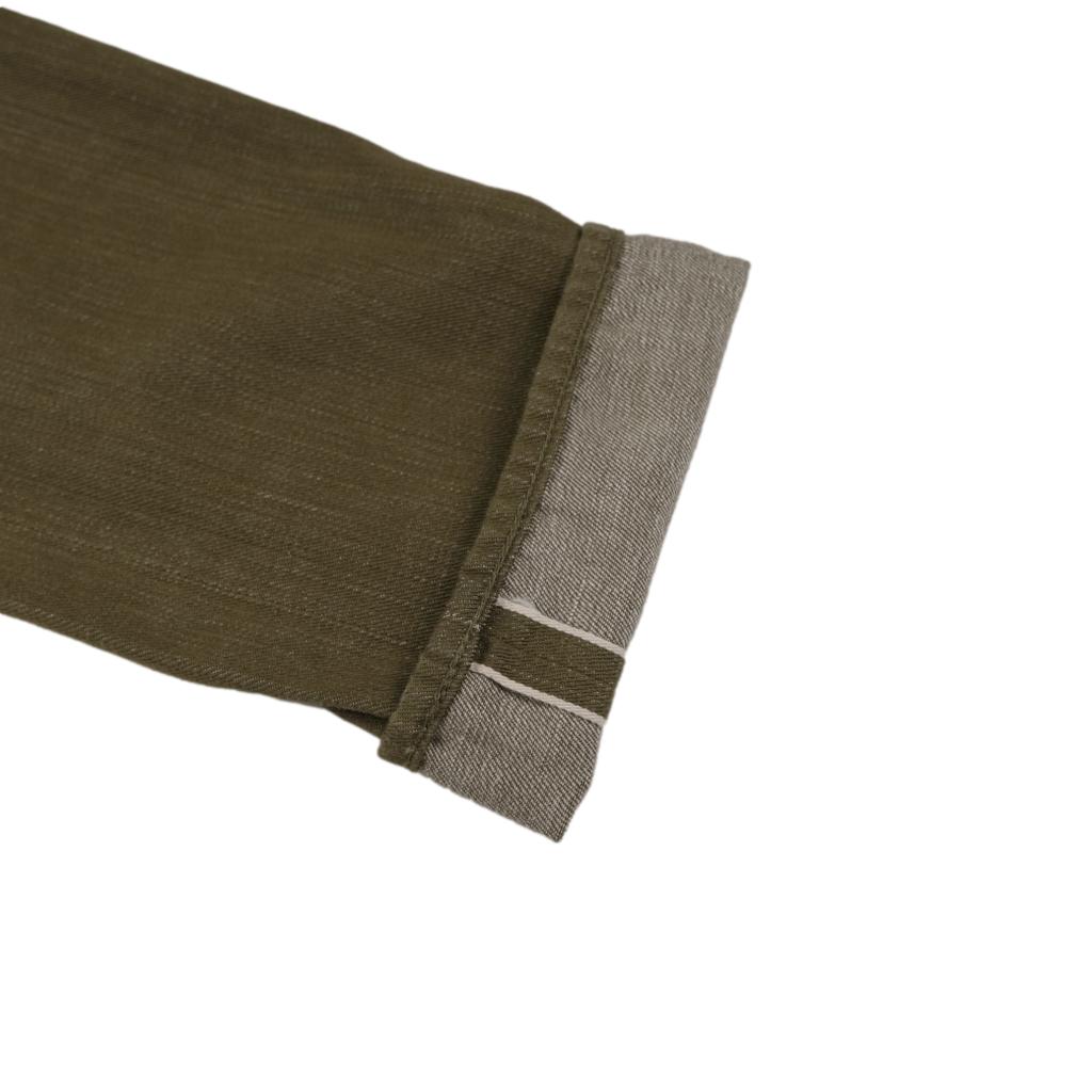 Momotaro 10.5oz. Olive Selvedge Jeans (Slim Tapered