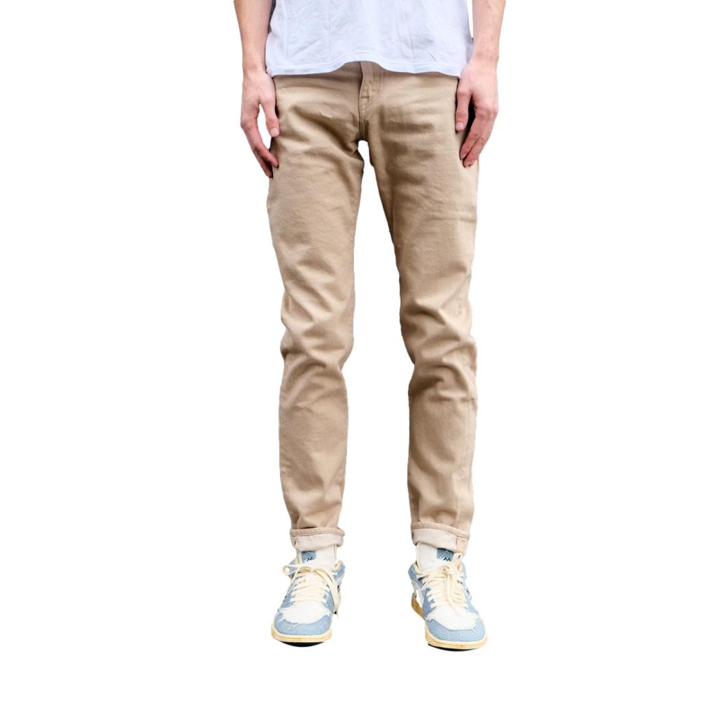 Momotaro 13.5oz. Kakishibu Dyed Selvedge Jeans (Slim Tapered