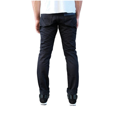 Momotaro Indigo x Black Selvedge Jeans (Narrow Tapered)