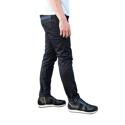 Momotaro Indigo x Black Selvedge Jeans (Narrow Tapered)