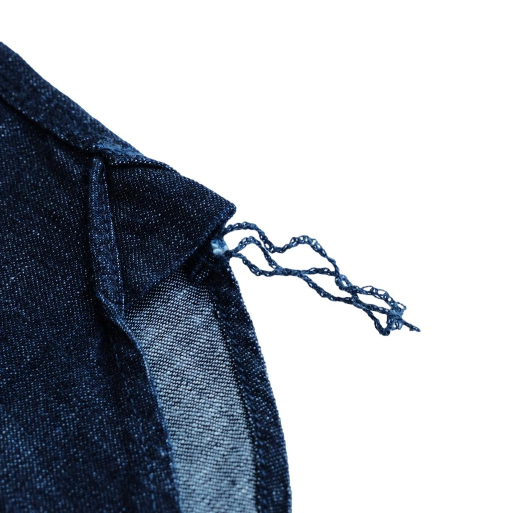 Momotaro Selvedge Denim Work Shirt - Okayama Denim