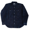 Momotaro Indigo Jacquard Sashiko Shirt