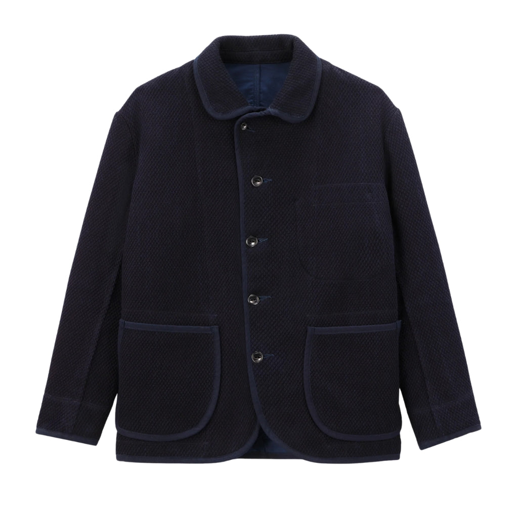 Momotaro "Bushu" Heavyweight Natural Indigo Sashiko Coverall