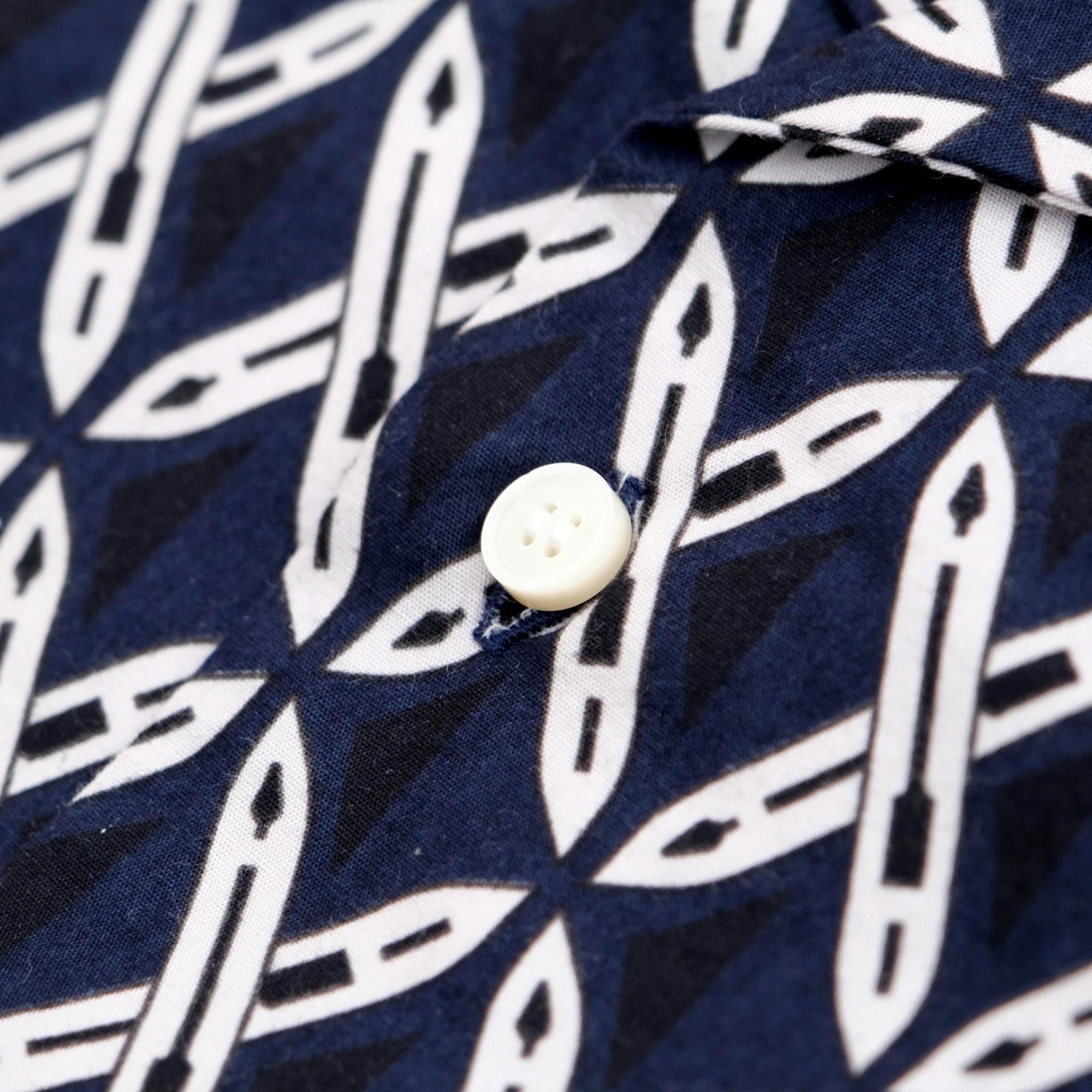 Momotaro "Shuttle Loom" Aloha Shirt