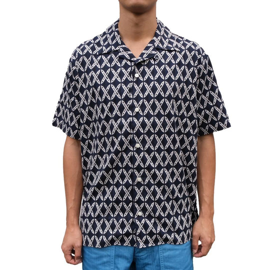 Momotaro "Shuttle Loom" Aloha Shirt