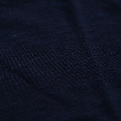 Momotaro Yarn Dyed Indigo L/S Tee