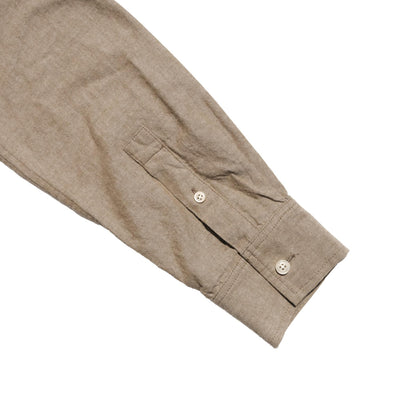 Momotaro Olive Selvedge Chambray Shirt