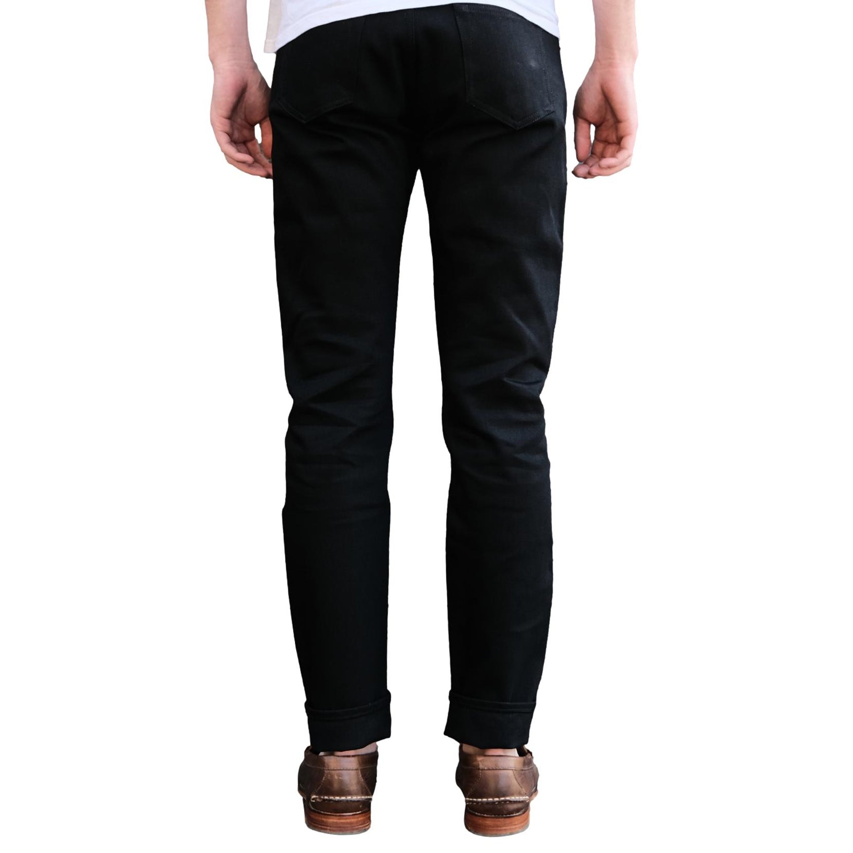 Momotaro "Standard" Black Selvedge Jeans (Slim Tapered)