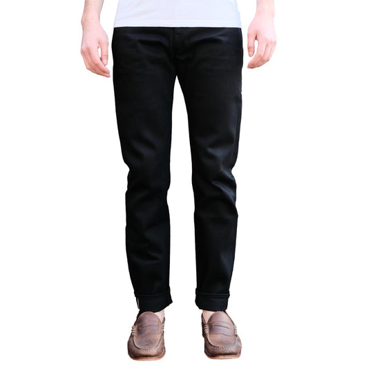 Momotaro "Standard" Black Selvedge Jeans (Slim Tapered)