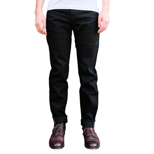 Momotaro "Standard" Black Selvedge Jeans (Tapered)