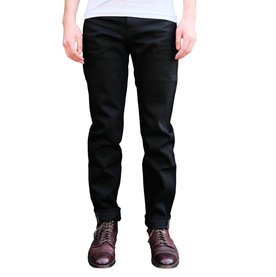 Momotaro "Standard" Black Selvedge Jeans (Tapered) - Okayama Denim