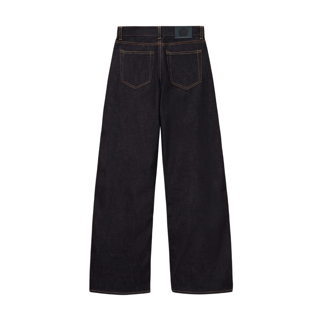 [Women's] Momotaro "Tokuno Blue" Selvedge Jeans (Wide Straight)