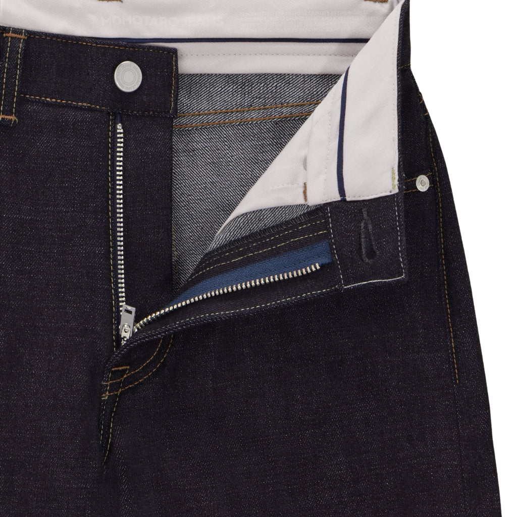[Women's] Momotaro "Tokuno Blue" Selvedge Jeans (Wide Straight)