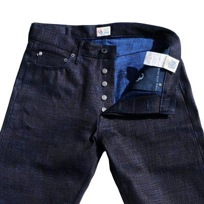 OD+JB 18oz. "Shinkai Sapphire Slub" Selvedge Jeans (Regular Straight) - Okayama Denim