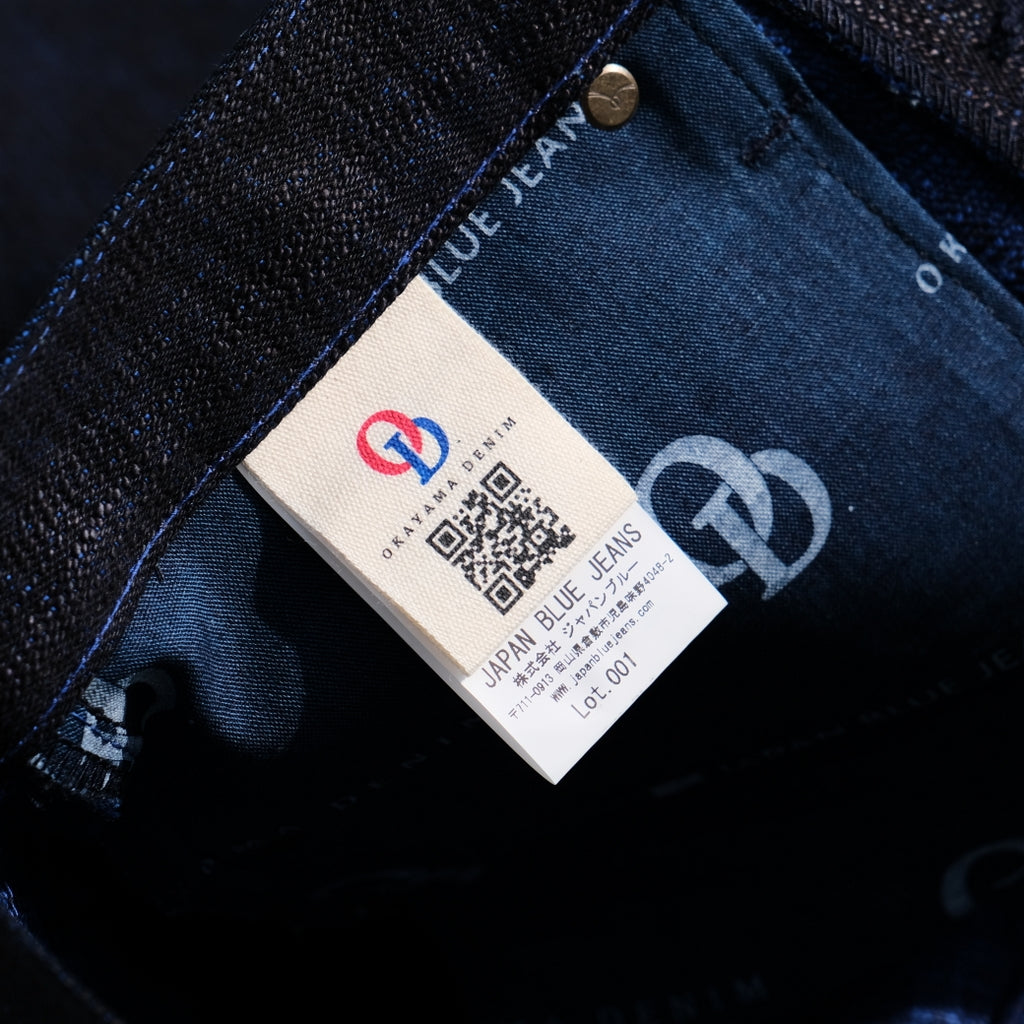 OD+JB 18oz. "Shinkai Sapphire Slub" Selvedge Jeans (Regular Straight)