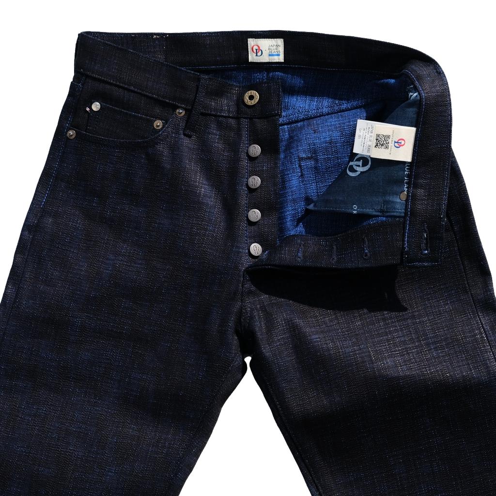 OD+JB 18oz. "Shinkai Sapphire Slub" Selvedge Jeans (Regular Straight)