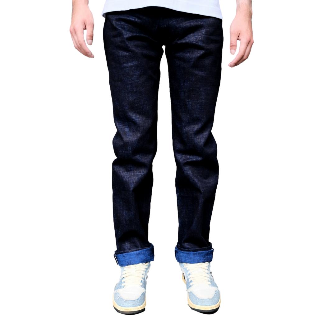 OSHIMA REI / STRAIGHT JEAN'S / サイズ1 B-1969-XX-RR2011-680 One-Washed Cinch buckle Jeans made with