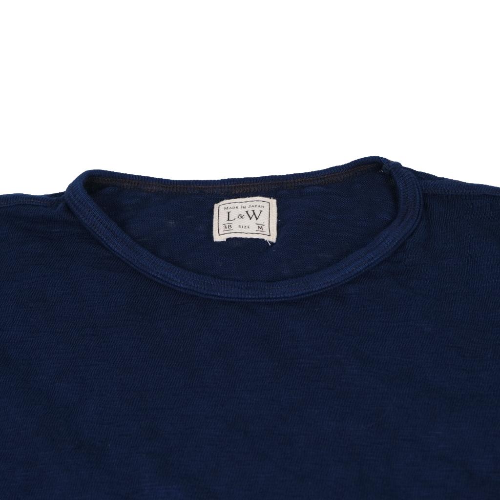 OD+LW Super Slub Indigo Dyed Pocket Tee
