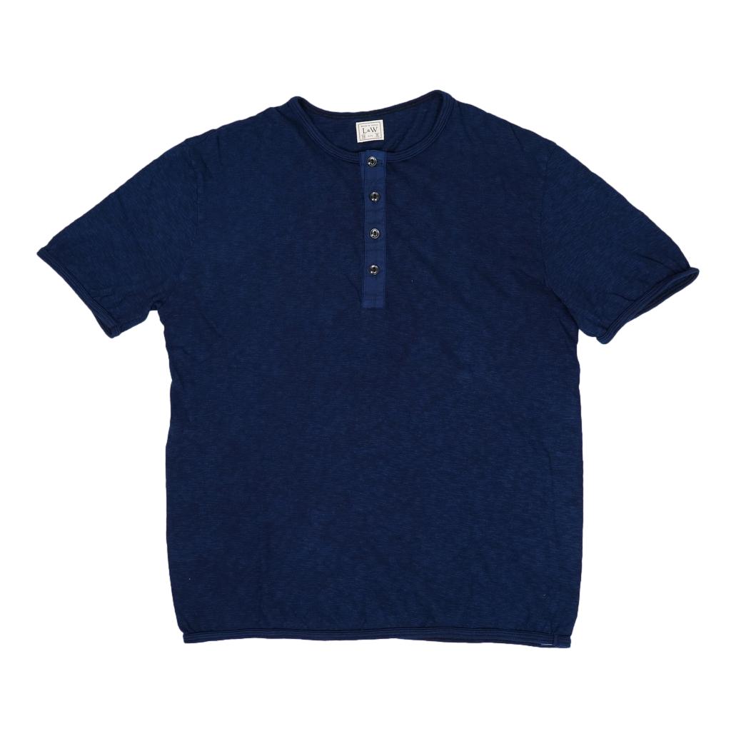 OD+LW Super Slub Indigo Dyed Henley