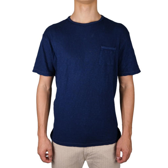 OD+LW Super Slub Indigo Dyed Pocket Tee