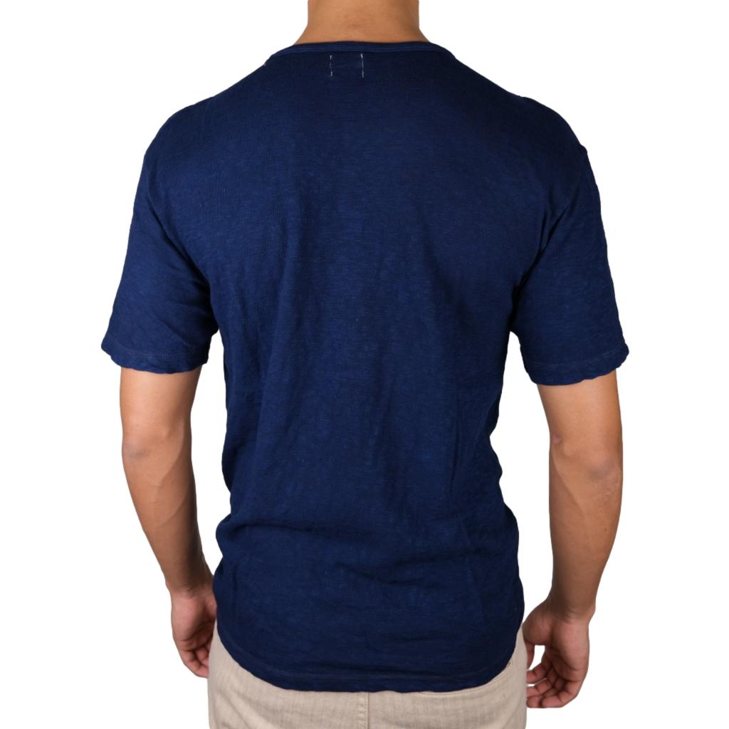 OD+LW Super Slub Indigo Dyed Henley