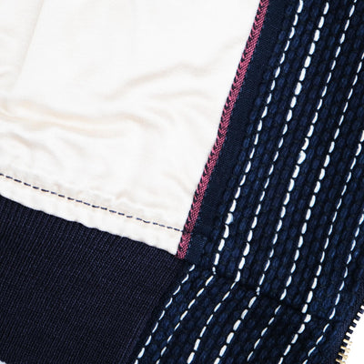 OD+SDA "Ame” Sashiko Selvedge Bomber Jacket