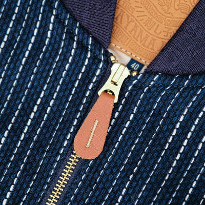 OD+SDA "Ame” Sashiko Selvedge Bomber Jacket