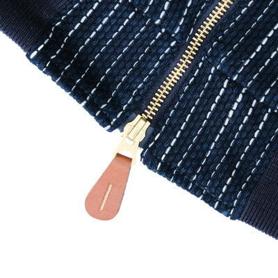 OD+SDA "Ame” Sashiko Selvedge Bomber Jacket