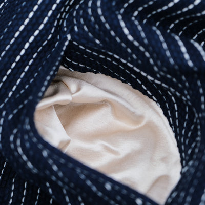 OD+SDA "Ame” Sashiko Selvedge Bomber Jacket