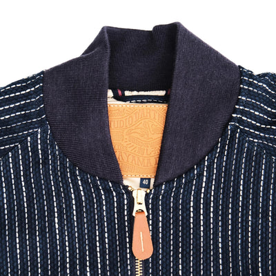 OD+SDA "Ame” Sashiko Selvedge Bomber Jacket