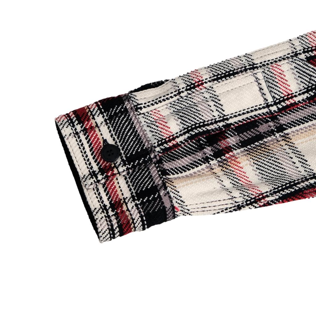 OD+SJ "Koten" Heavyweight Rope Dyed Indigo Flannel Shirt