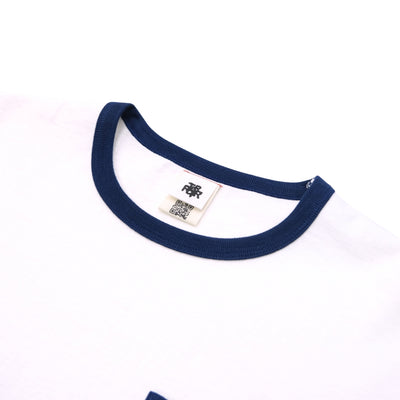 OD+TR Heavyweight "Aizome" Ringer Tee