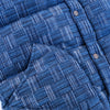 OD+ZT Natural Indigo Kasuri Sashiko Down Vest