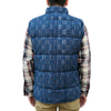OD+ZT Natural Indigo Kasuri Sashiko Down Vest