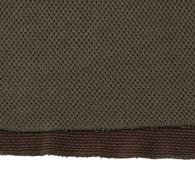 Loop & Weft Double Face Hex Honeycomb Thermal Henley (Olive)