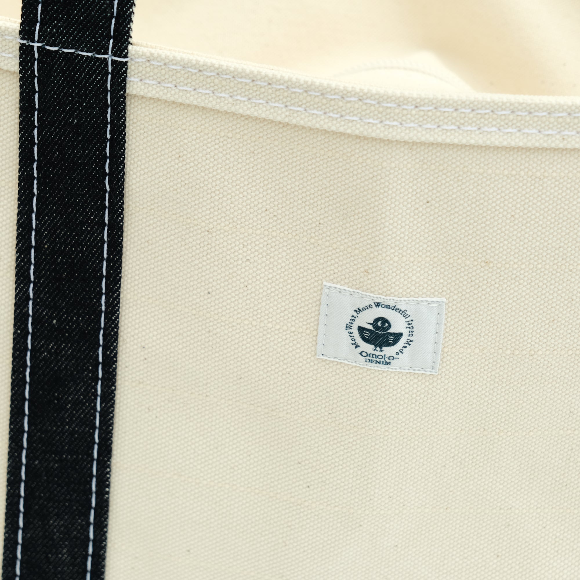 Omoto Denim "One Mile" Canvas Tote Bag