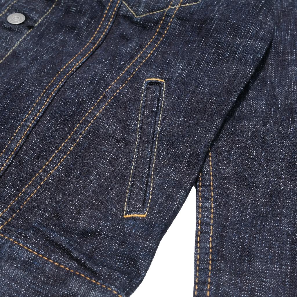 Pure Blue Japan "Double Slub" Type 3 Selvedge Jacket
