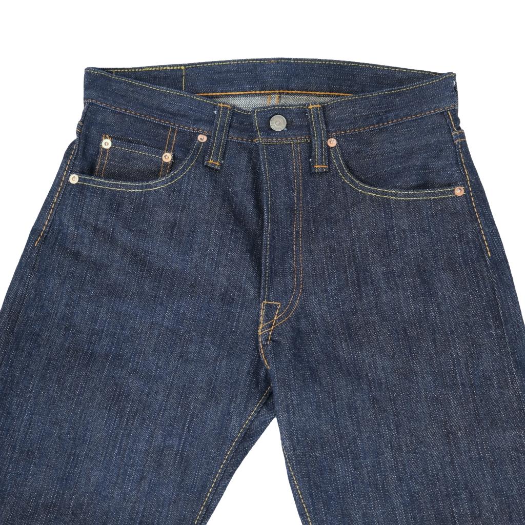 Pure Blue Japan KS-15oz-019 "Kasuri" Selvedge Jeans (Relaxed Tapered)