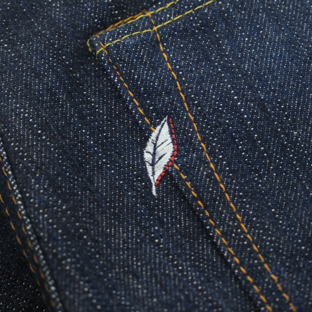 Pure Blue Japan KS-15oz-019 "Kasuri" Selvedge Jeans (Relaxed Tapered)