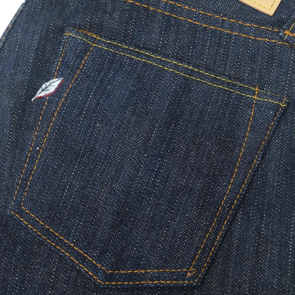 Pure Blue Japan KS-15oz-019 "Kasuri" Selvedge Jeans (Relaxed Tapered)