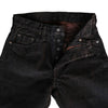 Pure Blue Japan PER-EX-013-BK Black x Kakishibu Selvedge Jeans (Slim Tapered)